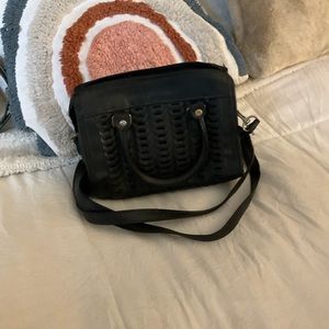 Black mini purse